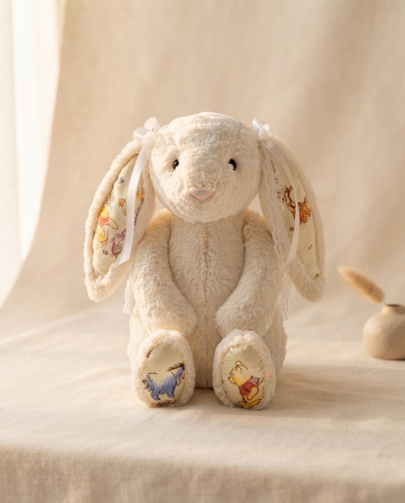 Winnie the Pooh themed plush card