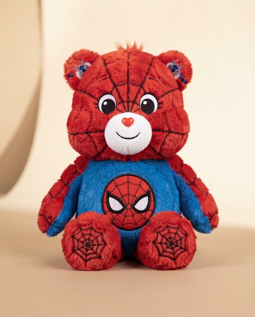 Spider-Man themed plush card